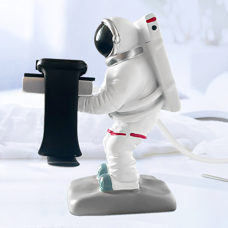 Resin Home Furnishings Huawei Apple Samsung Oppo iWatch Watch Charging Stand Base Multi-Functional Watch Stand