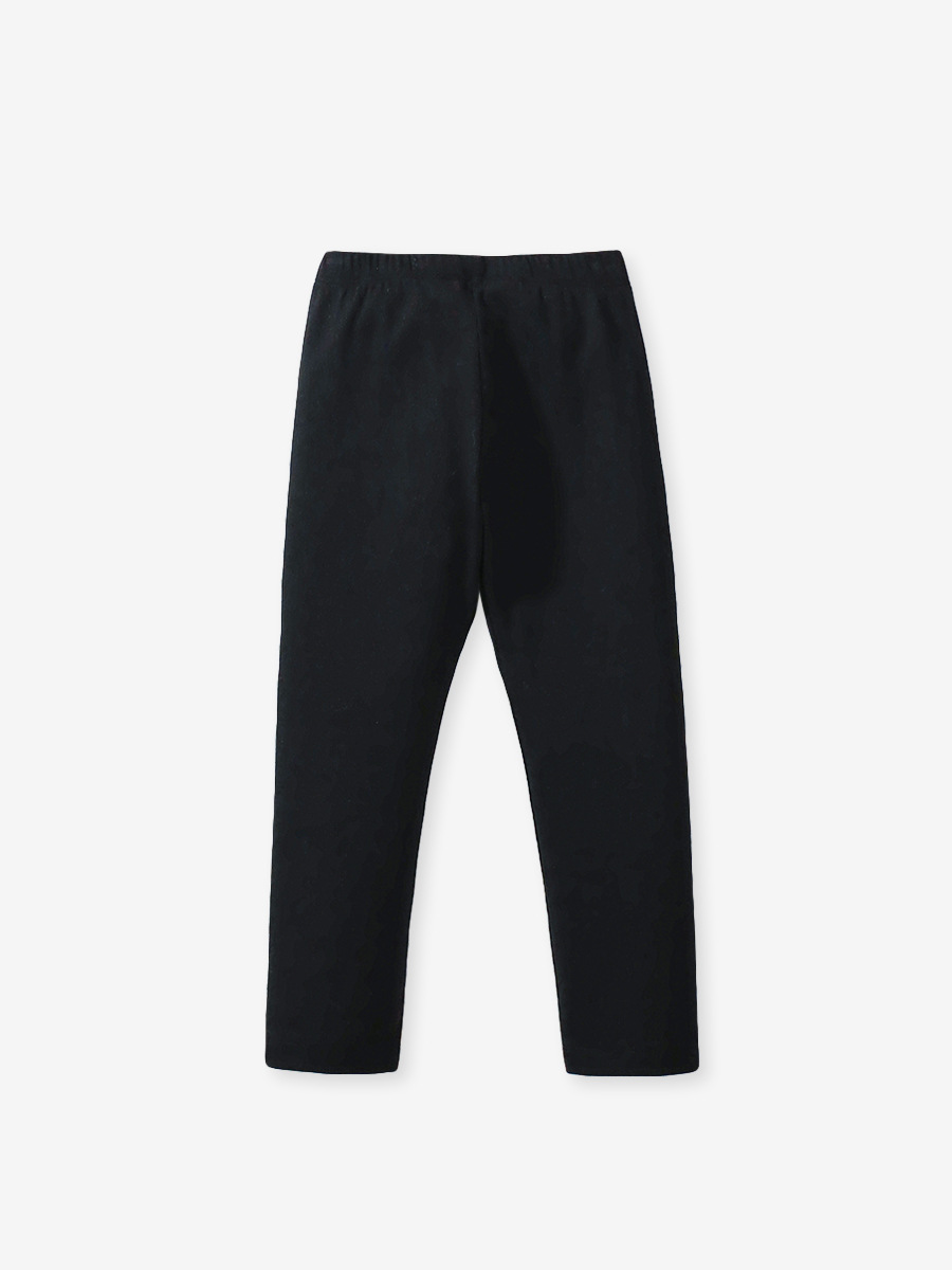 Little maven Europa y América nuevas polainas para niñas pantalones de otoño pantalones transpirables de color sólido para niñas al por mayor