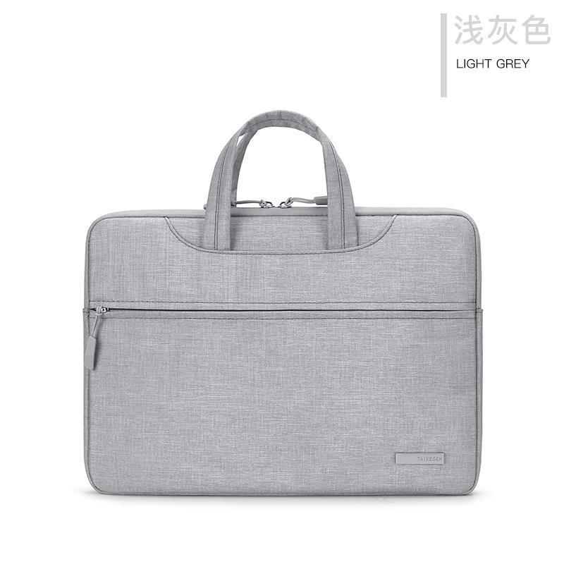 브라이트 실크 옥스포드 천 모델 - 라이트 그레이 [트롤리 스트랩 + 숨겨진 핸들 포함]