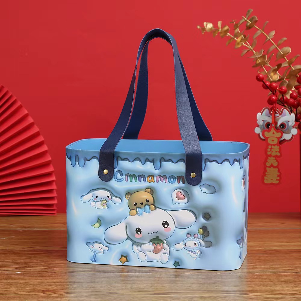 Портативная коробка; 010 синий; большой размер 28*15*18 см