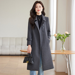 High-end Trenchcoat Coat Women's Mid-length 2024 Autumn New Fashion Elegant All-match British Wind Coat