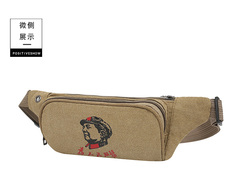 Outdoor Multi-Functional Running Wear-Resistant Fanny Pack Travel Portable Personal Casual Trend Mobile Phone Bag Ground Stall Source Chest Bag undefined