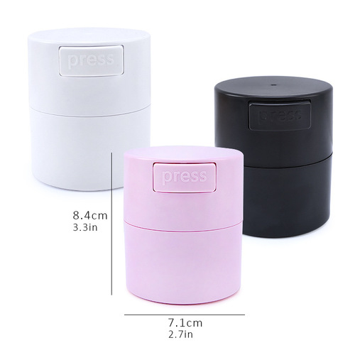 Foreign trade new grafted eyelash glue storage tank sealed fresh-keeping glue tank lightweight exhaust-type glue storage box