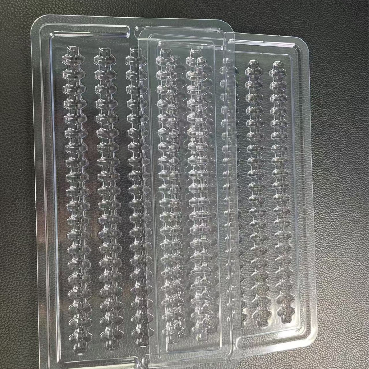 工厂直销光学镜片防静电吸塑泡壳透明pet洁净无尘包装盒特价现货