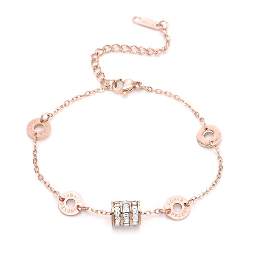 Cross-border Xiao Mauyao bracelet Korean version minimalist titanium steel fashionable women's non-fading jewelry