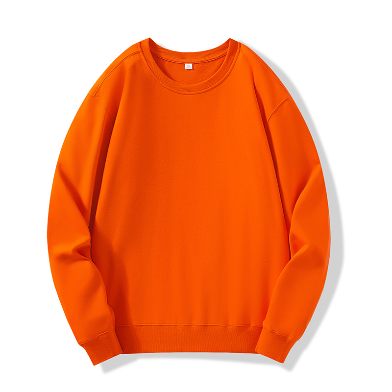 Otoño y invierno suave y cómodo algodón peinado ropa de trabajo personalizada de punto de color sólido hombro cuello collar logotipo personalizado suéter