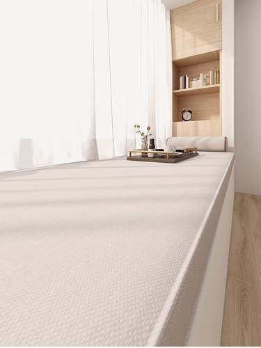 Custom-made bay window mats for all seasons, light luxury, simple and modern balcony tatami coconut palm latex window sill mats