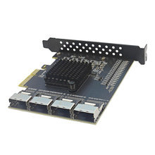 PCI-E�D4��MINISAS SFF-8087���D16��SATA3.0Ӳ�P6G�Uչ��