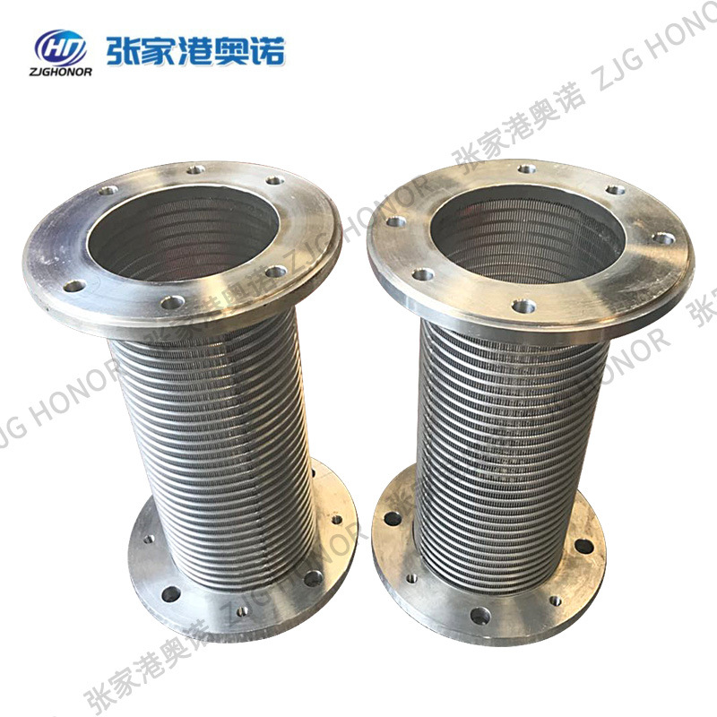 绕丝防砂过滤筛管 不锈钢楔形过滤筒 反卷筛筒自清洗