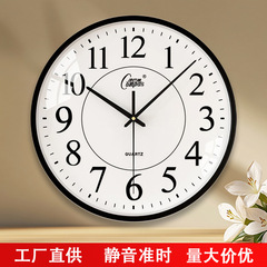 現物康巴斯14インチ時計家庭用リビングルーム