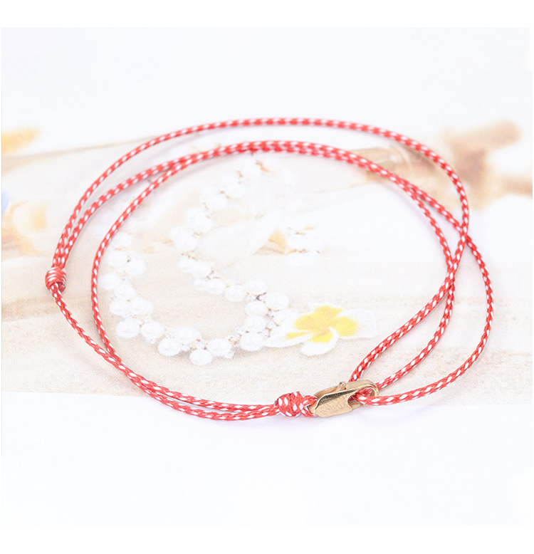 Simple Style Geometric Copper Knitting Unisex Bracelets 1 Piece