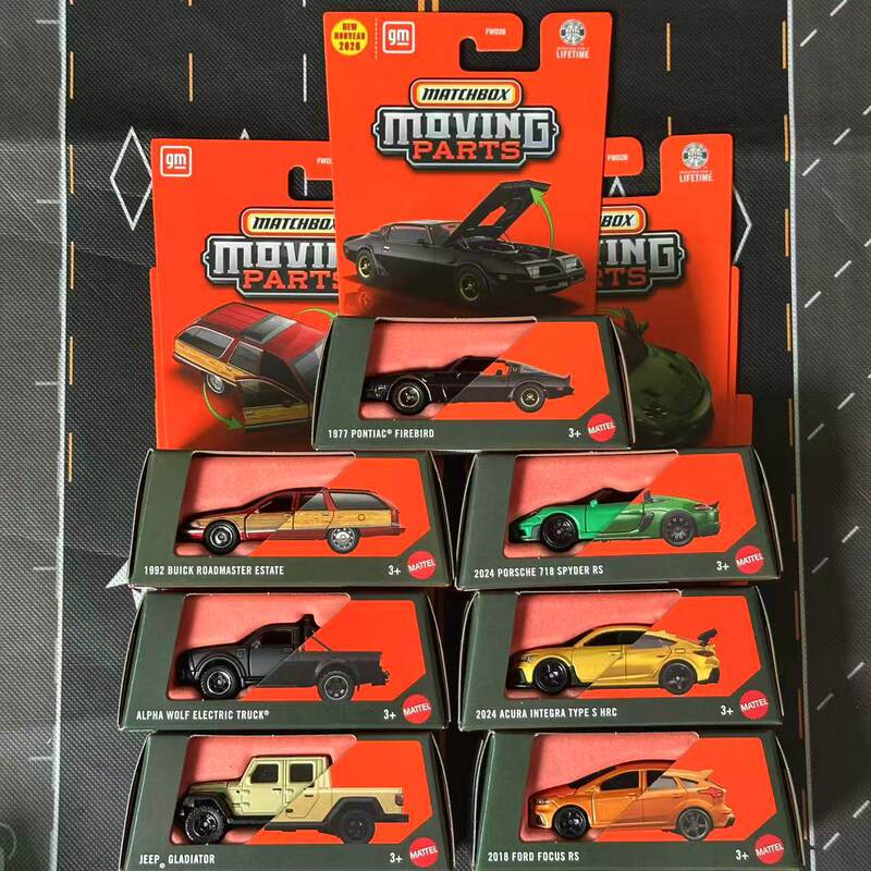 Fwd28 Matchbox Moving Parts Openable Series Alloy Sports Car Boy Toy Car Model
