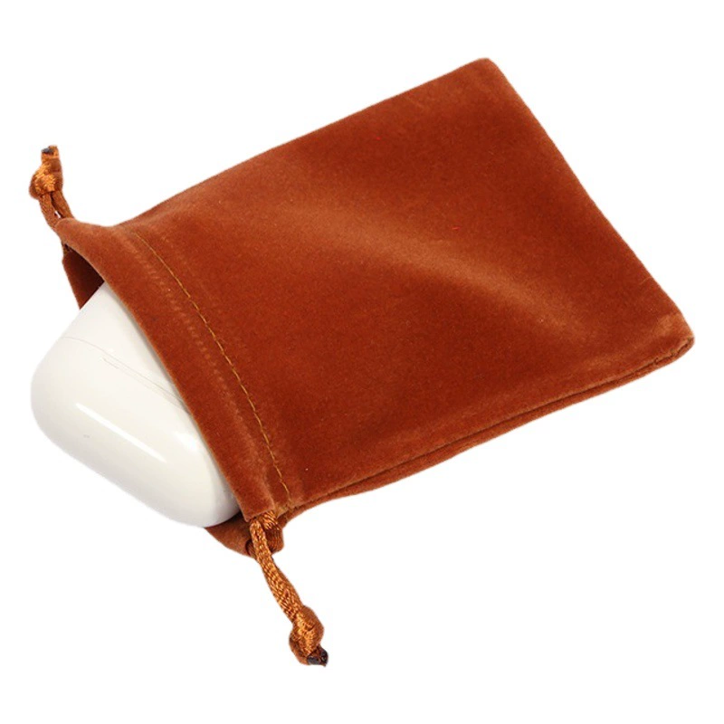 Лебедь бархатная сумка карманы шнуровка тканевая сумка ювелирные изделия сумка для хранения пыленепроницаемый логотип для наушников