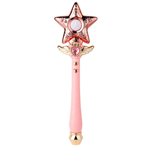 Girls Magic Wand Princess Flash Music Fairy Wand Glow Wand Girls Toy Night Market Stall Supply Wholesale