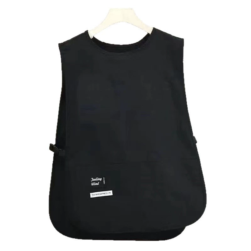 Dunfa Waterproof Workwear Vest Apron - Breathable Unisex Bib for Men & Women with Adjustable Straps