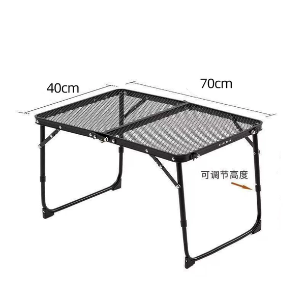 Lift model 7040 folding iron net table