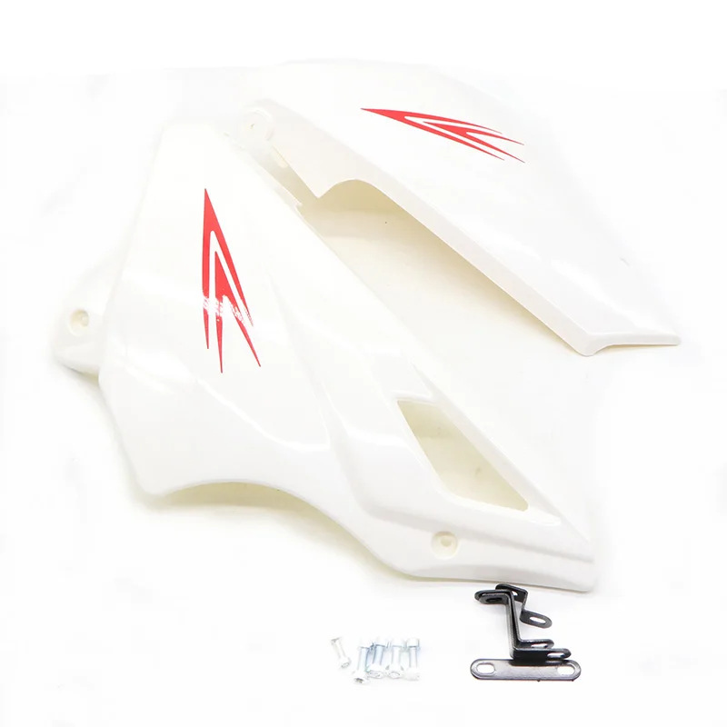Suitable for Honda HONDA MSX125SF silver steel monster lower air deflector engine cover modification accessories