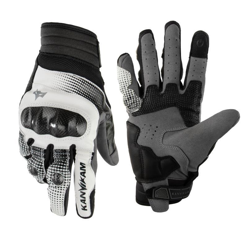 Kaiweikang T3 guantes de ciclismo fibra de carbono anti-caída hombre y mujer cuatro estaciones guantes de motocicleta