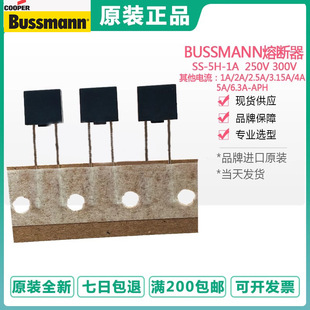 Bussmann Basman Fuse SS-5H-1A-2A-2.5A-3.15-APH 250V 300V