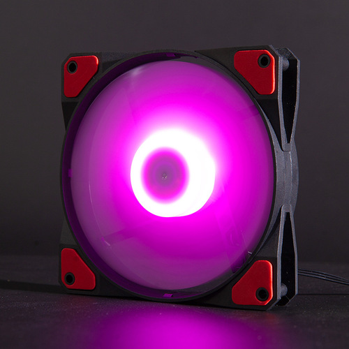 Chassis fan 12CM inner axis illuminated computer cooling fan