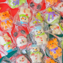 圣诞节糖果创意造型软糖高颜值棉花糖儿童零食节日礼物装饰棒棒糖