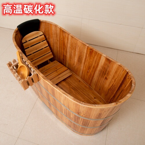 Beauty salon bathing wooden tub adult wooden bathtub home full body sweat fumigation sauna barrel wholesale