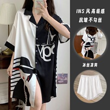 �W�tŮ�ļ����z����˯ȹ�߼��п�ͨ��ʽ��a���⴩�r��˯��ȹ���b