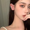 Advanced earrings, demi-season design ear clips, high-quality style, light luxury style, internet celebrity, 2021 collection