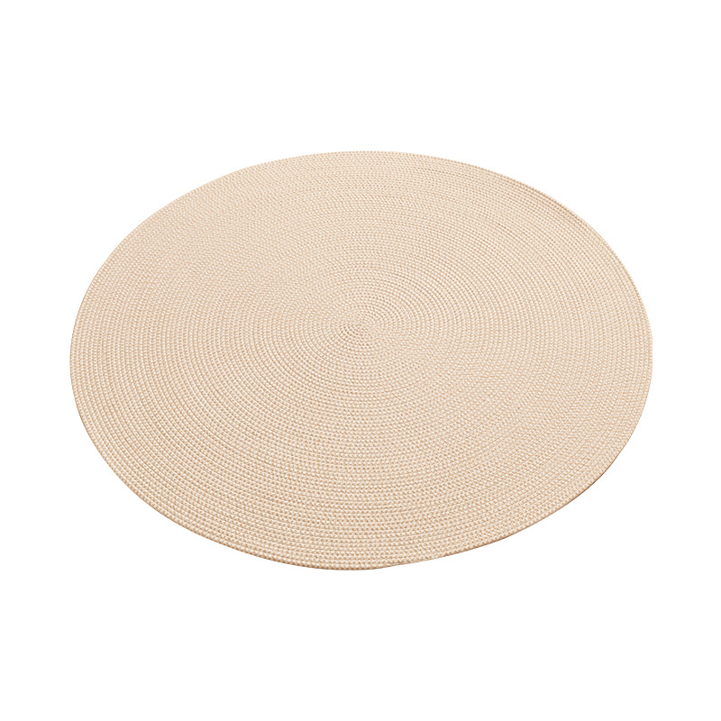 Sala de estar nórdica alfombra mesa de café manta dormitorio alfombra de piso hogar lavable sofá cama lado gran área redonda tejida a mano