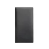 207# black lychee long wallet