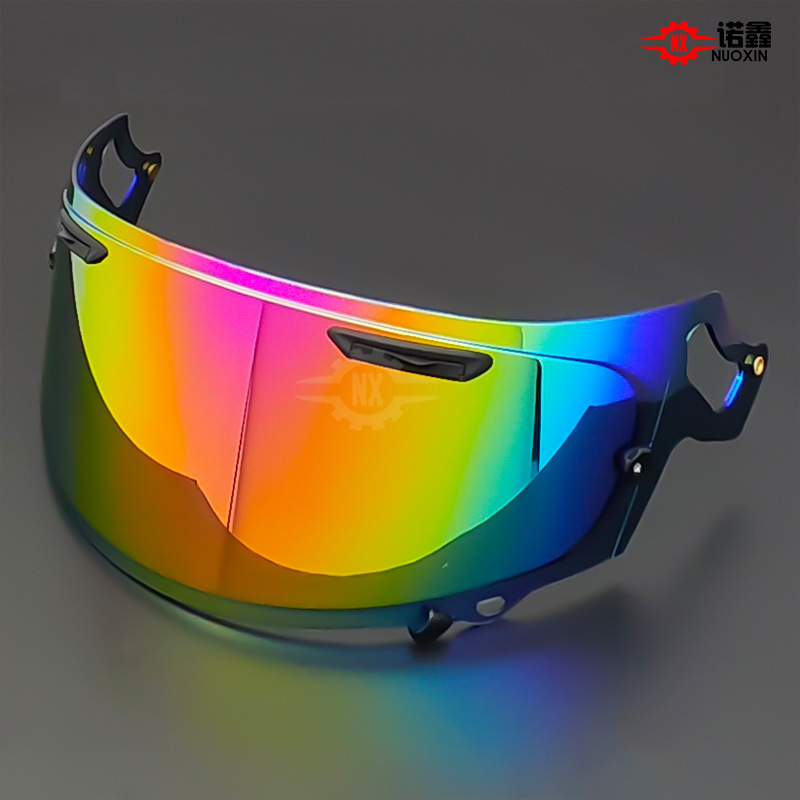 Lente antivaho fotocromática para casco ARAI RX7X/XD/NE0/VX/GX — apta para día y noche, película plana de competición