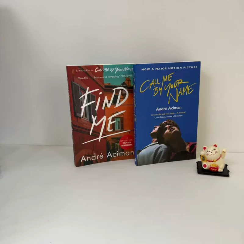 Набор книг (André Aciman) «Call Me by Your Name» + «Find Me», мягкая обложка, 2 тома