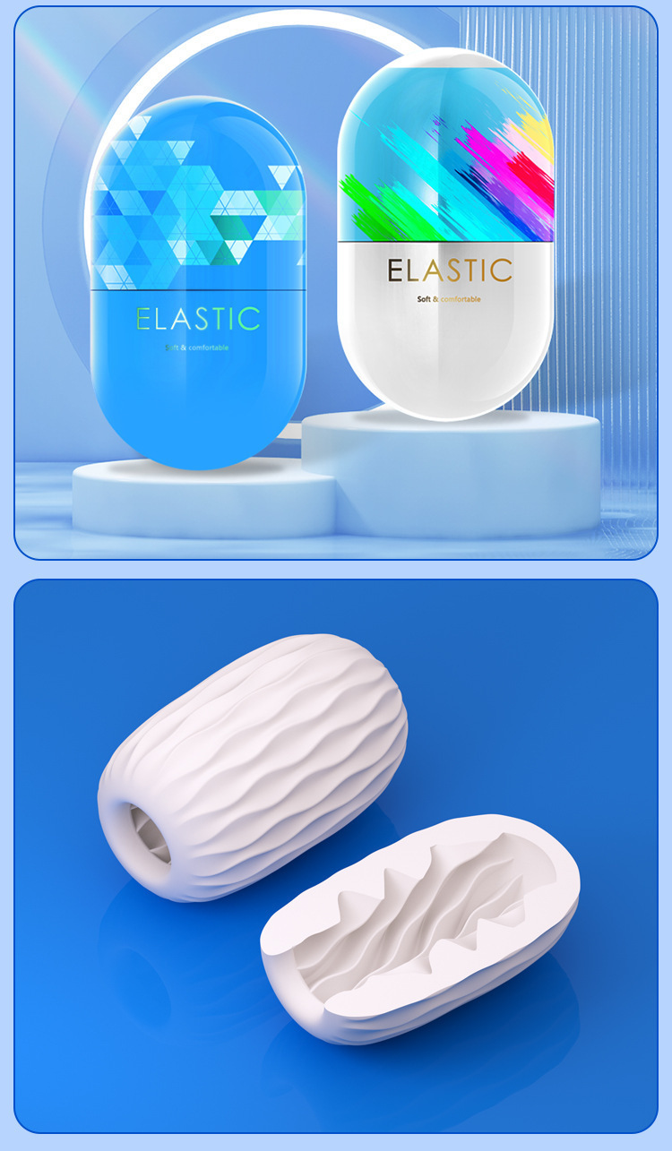 Portable Pocket Capsule Masturbation Egg Manual Male Masturbator — detail image 17