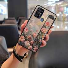 适用中兴手机壳软壳液态创意腕带古韵男女款潮流硅胶防尘全包