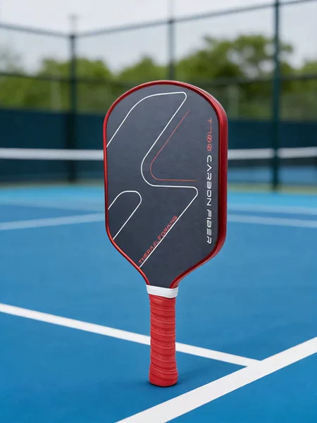 Factory direct T700 matte carbon fiber pickleball racket, one-piece paddle, same model as major brands, 16mm thick, for professional competition