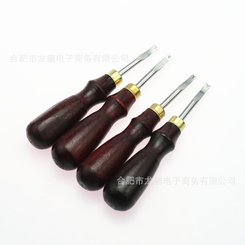 檀木削边器 修边刀倒角器 diy皮革工具修边 皮革削边器整边器|undefined