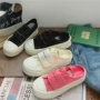夏季套脚学生平底小白鞋