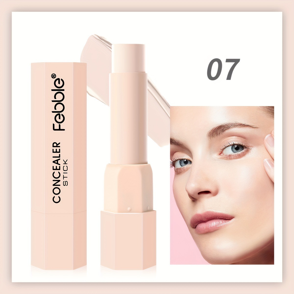 USHAS punto transfronterizo de venta caliente barra de base de bloqueo de aislamiento líquido de base impermeable antiperspirante maquillaje humectante FS269B