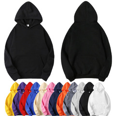 空白のスウェットはZ男性の女性の純色のスウェットのプリントのhoodieのヨーロッパのコードのゆったりしているレジャーのパーカーのスウェットを決めます。