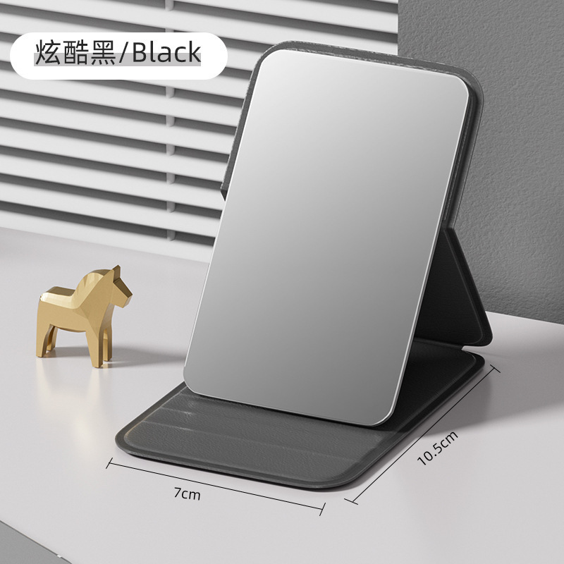 小型携帯ミラー ミニ化粧鏡 小型 高画質 シンプル 学生向け 携帯ギフト 手持ち 化粧直し ポケットミラー|undefined