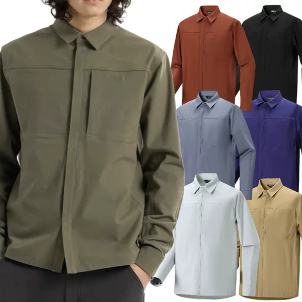 Platform Outdoor Releases 25 New High-Weight Blended Fabric Shirts and Jackets, Loose-Fit Outdoor Hiking Jackets for Men