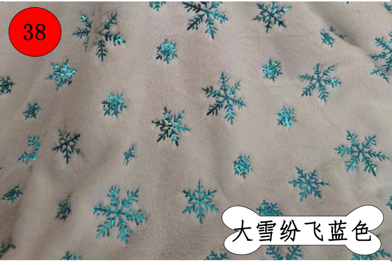 2022流行の毛の布の小さいウサギの毛のスパンコールのおもちゃの刺繍のウサギのじゅうたんのウサギの毛の生地のプリントの瀬のウサギの毛は熱いです。