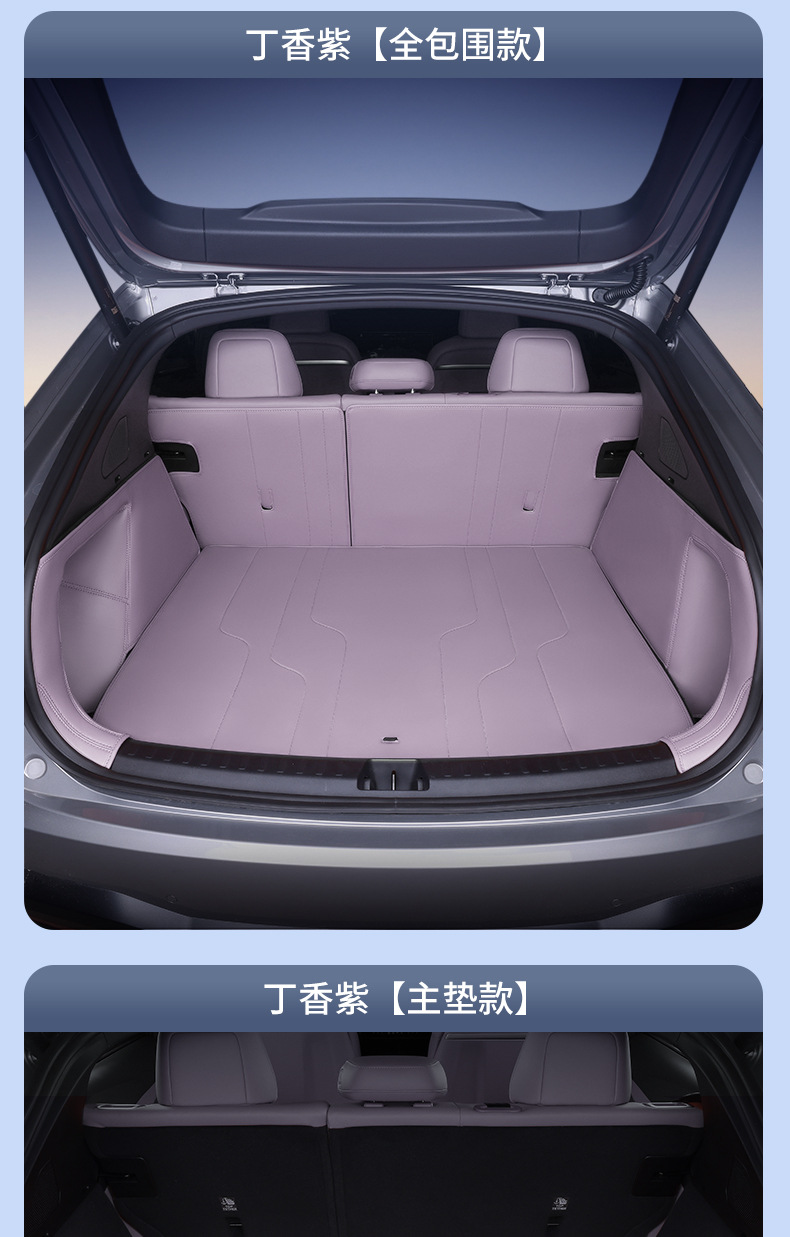 Suitable for Lado L60 Trunk Mat, Fully Enclosed 24 Lado Special Car Interior Modification Accessories Trunk Mat