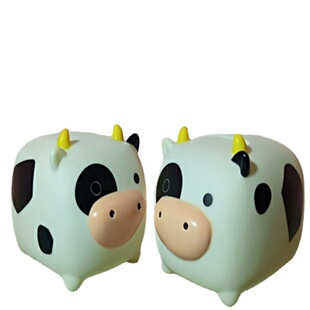 Spot wholesale vinyl piggy bank cartoon twelve zodiac rabbit auspicious items