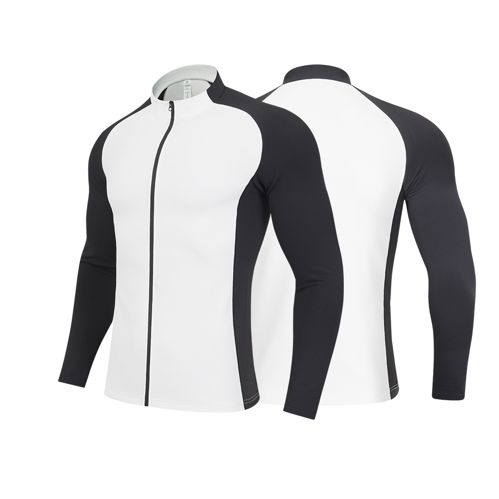lulu chaqueta deportiva con cremallera de cuello vertical ropa de ejercicio de secado rápido correr fitness de manga larga chaqueta de entrenamiento de golf de tenis