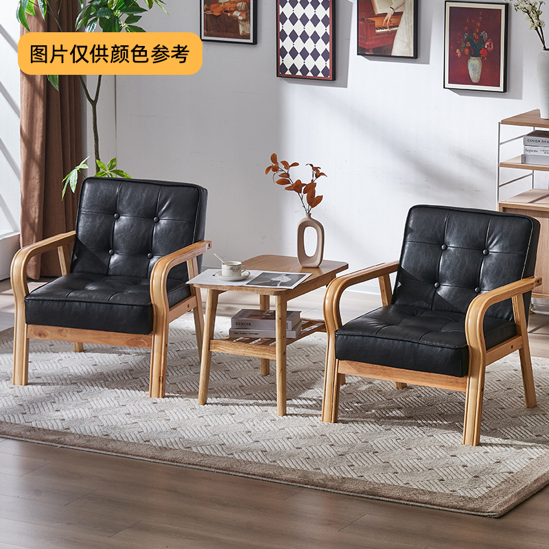 벤트우드 내츄럴 컬러 풀 포인트 블랙 오일 왁스 가죽