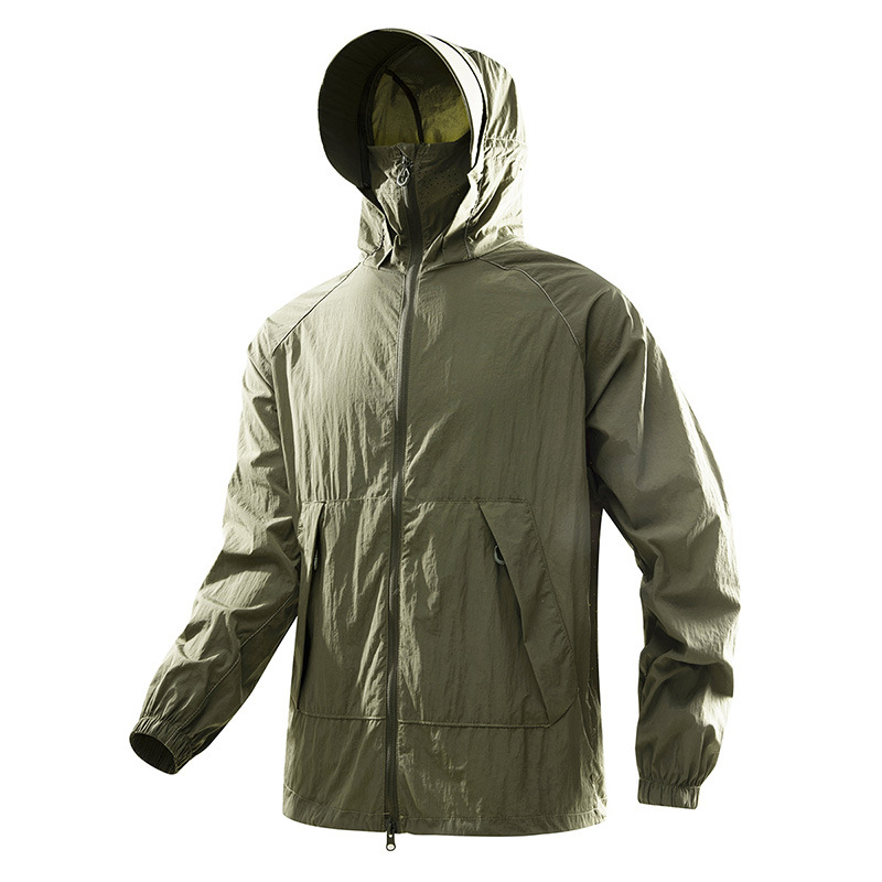 Mainly Recommended High-Quality Nylon Sun Protection Clothing, Men's Jackets, Skin Clothing, Breathable Anti-Uv Fishing Clothing, Ice Silk Men's and Women's Clothing