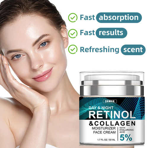 SUMAX cross-border export English packaging amazon temu push-on retinol cream 50ml