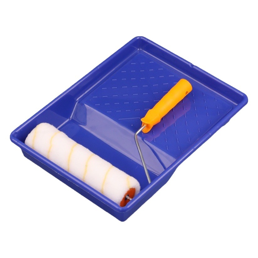 Fábrica al por mayor bandeja de pintura rodillo de pintura de látex pintura decoración color mezcla herramienta pintura cepillo pared rodillo placa