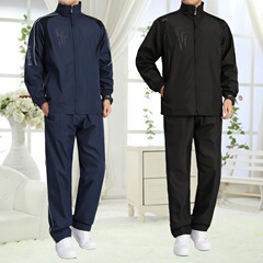 运动服男士运动套装跑步大码中老年休闲装春秋季爸爸装款宽松时尚
